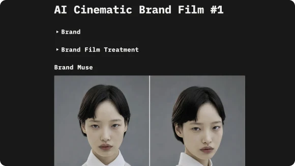 브랜드 세계관 기획안 예시 1